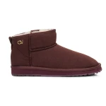 Śniegowce damskie OLAVOGA CRUSHY 2025 bordo  - maWer Fashion