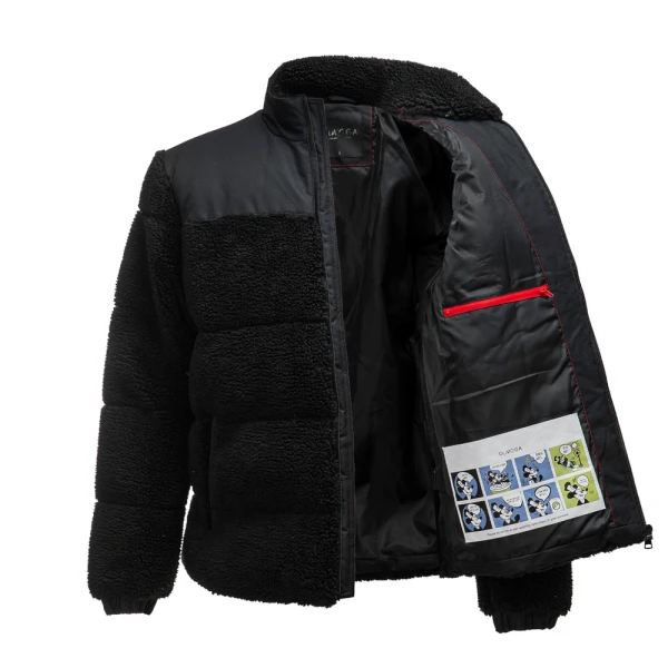Kurtka męska OLAVOGA VAAS 2025 czarna - maWer Fashion