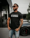T-shirt męski OLAVOGA ZOAN 2025 grafit - maWer Fashion