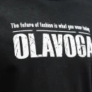 T-shirt męski OLAVOGA ZOAN 2025 grafit - maWer Fashion