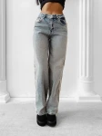 Spodnie damskie jeansy OLAVOGA ERADIO 2025 sprany niebieski- maWer Fashion