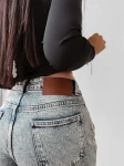 Spodnie damskie jeansy OLAVOGA ERADIO 2025 sprany niebieski- maWer Fashion