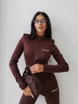 Komplet damski OLAVOGA MOCHA DESERT 2025 brąz - maWer Fashion