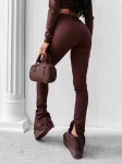 Komplet damski OLAVOGA MOCHA DESERT 2025 brąz - maWer Fashion