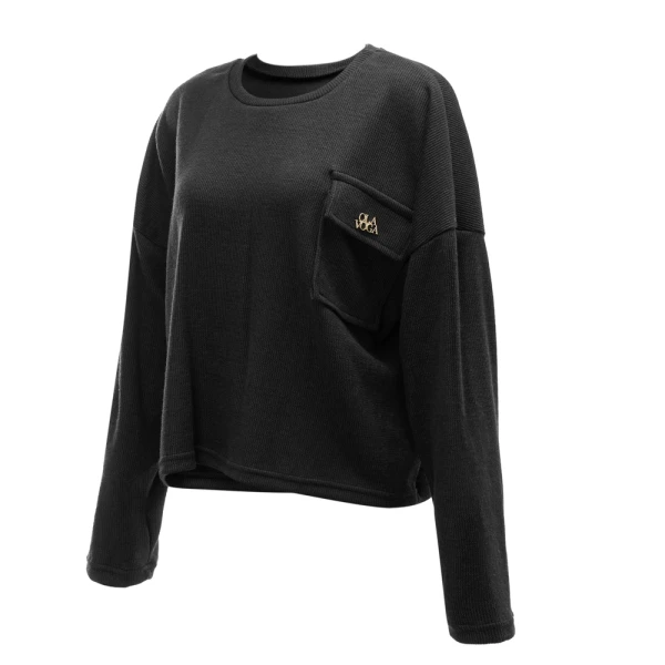 Komplet damski OLAVOGA AURIC 2025 czarny - maWer Fashion
