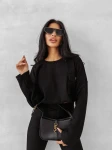 Komplet damski OLAVOGA AURIC 2025 czarny - maWer Fashion