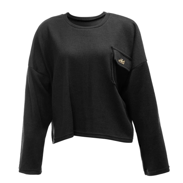 Komplet damski OLAVOGA AURIC 2025 czarny - maWer Fashion