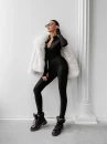 Kombinezon damski OLAVOGA TIMELESS EMBER 2025 czarny - maWer Fashion