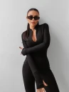 Kombinezon damski OLAVOGA TIMELESS EMBER 2025 czarny - maWer Fashion