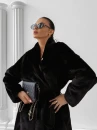 Płaszcz damski OLAVOGA MINO 2025 czarny - maWer Fashion