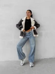 Kurtka damska PLAVOGA SIIN 2025 grafit - maWer Fashion