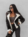 Kurtka damska PLAVOGA SIIN 2025 czarna - maWer Fashion
