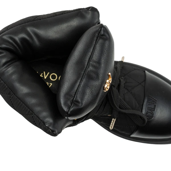 Buty damskie workery OLAVOGA BADDIE 2025 czarne - maWer Fashion
