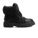 Buty damskie workery OLAVOGA BADDIE 2025 czarne - maWer Fashion