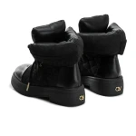 Buty damskie workery OLAVOGA BADDIE 2025 czarne - maWer Fashion
