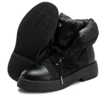 Buty damskie workery OLAVOGA BADDIE 2025 czarne - maWer Fashion