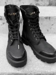 Buty damskie workery OLAVOGA PASSY 2025 czarne - maWer Fashion