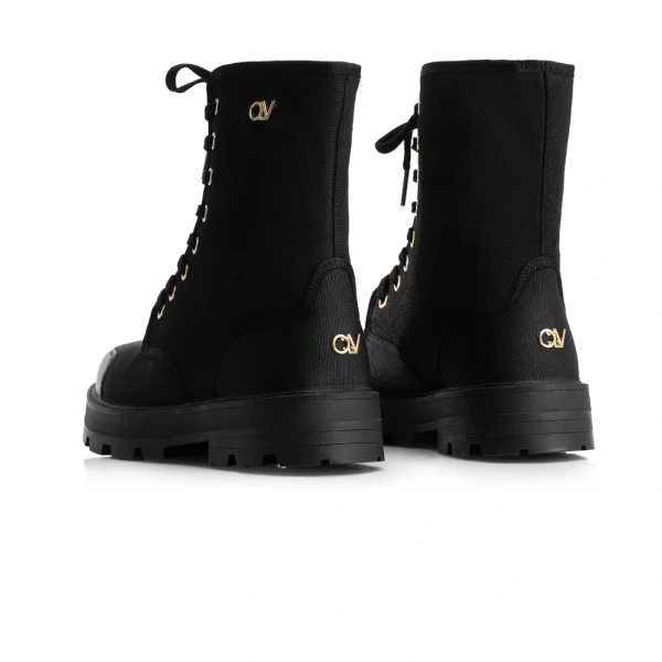 Buty damskie workery OLAVOGA PASSY 2025 czarne - maWer Fashion