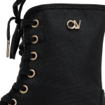 Buty damskie workery OLAVOGA PASSY 2025 czarne - maWer Fashion