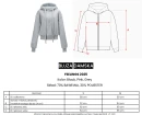 Bluza damska OLAVOGA FEELINGS 2025 szara - maWer Fashion