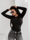 Bluzka damska OLAVOGA SIMBI 2025 czarna - maWer Fashion