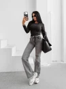 Bluzka damska OLAVOGA SIMBI 2025 czarna - maWer Fashion