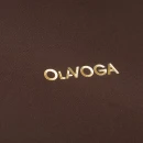 Bluzka damska OLAVOGA SIMBI 2025 brąz - maWer Fashion