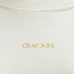 Bluza damska OLAVOGA GRAV 2025 ecru - maWer Fashion
