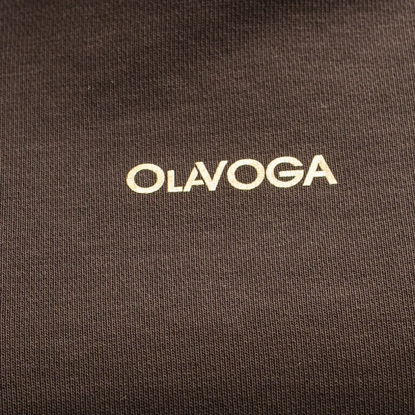 Bluza damska OLAVOGA GRAV 2025 brąz - maWer Fashion