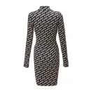 Sukienka OLAVOGA MOON GLORY 2025 czarna z beżem - maWer Fashion
