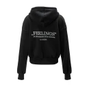 Bluza damska OLAVOGA FEELINGS 2025 czarna - maWer Fashion