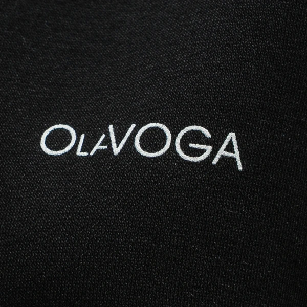 Bluza damska OLAVOGA FEELINGS 2025 czarna - maWer Fashion