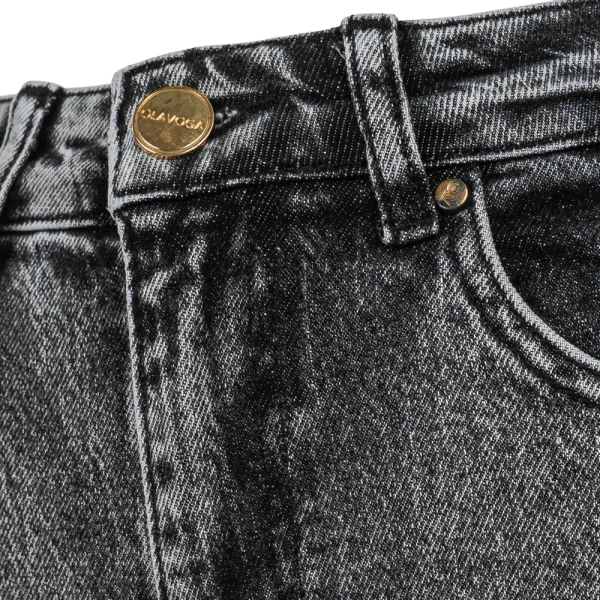 Spodnie damskie OLAVOGA ZOIO 2025 szare - maWer Fashion