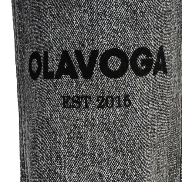 Spodnie damskie OLAVOGA ZOIO 2025 szare - maWer Fashion