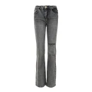 Spodnie damskie OLAVOGA ZOIO 2025 szare - maWer Fashion