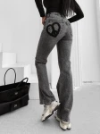 Spodnie damskie OLAVOGA ZOIO 2025 szare - maWer Fashion