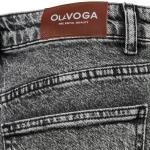 Spodnie damskie OLAVOGA ZOIO 2025 szare - maWer Fashion