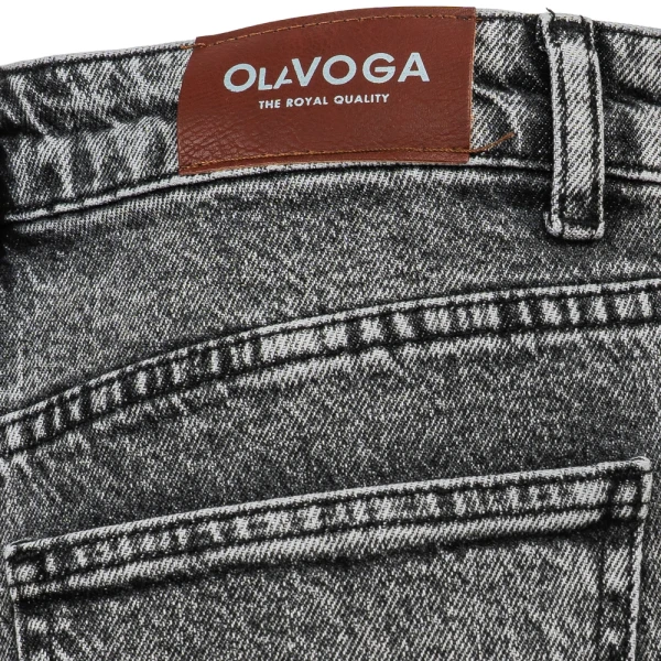 Spodnie damskie OLAVOGA ZOIO 2025 szare - maWer Fashion