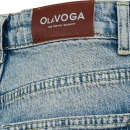 Spodnie damskie OLAVOGA ZOIO 2025 niebieskie - maWer Fashion