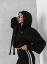 Bluza damska OLAVOGA FEELINGS 2025 czarna - maWer Fashion