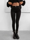 Spodnie damskie OLAVOGA NOON 2025 czarne - maWer Fashion