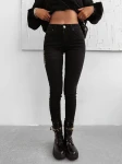 Spodnie damskie OLAVOGA NOON 2025 czarne - maWer Fashion