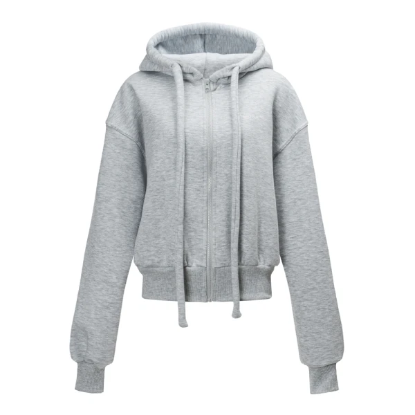 Bluza damska OLAVOGA FEELINGS 2025 szara - maWer Fashion