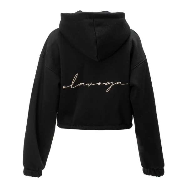 Bluza damska OLAVOGA LINOS 2025 czarna - maWer Fashion