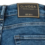 Spodnie damskie OLAVOGA NOON 2025 niebieskie - maWer Fashion
