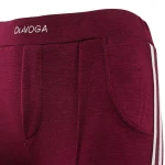 Spodnie damskie OLAVOGA STRECH 2025 bordo - maWer Fashion