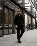 Komplet męski OLAVOGA VIRETIO 2025 czarny - maWer Fashion