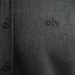 Komplet męski OLAVOGA VIRETIO 2025 ciemny szary - maWer Fashion