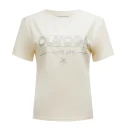 T-shirt damski OLAVOGA BLACK PRINCE 2025 ecru - maWer Fashion