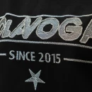 T-shirt damski OLAVOGA BLACK PRINCE 2025 czarny - maWer Fashion